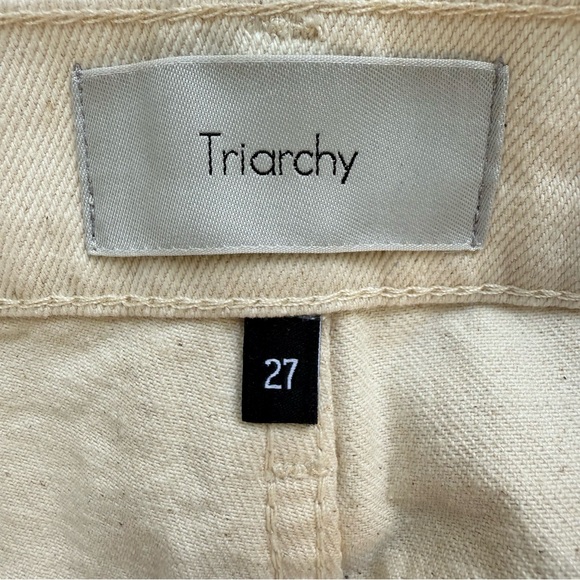 Triarchy St. Tropez High Rise Straight Leg Jeans Size 27 - Picture 6 of 10